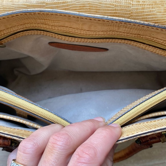 Brahmin Torey Tri Color Handbag - Picture 12 of 14